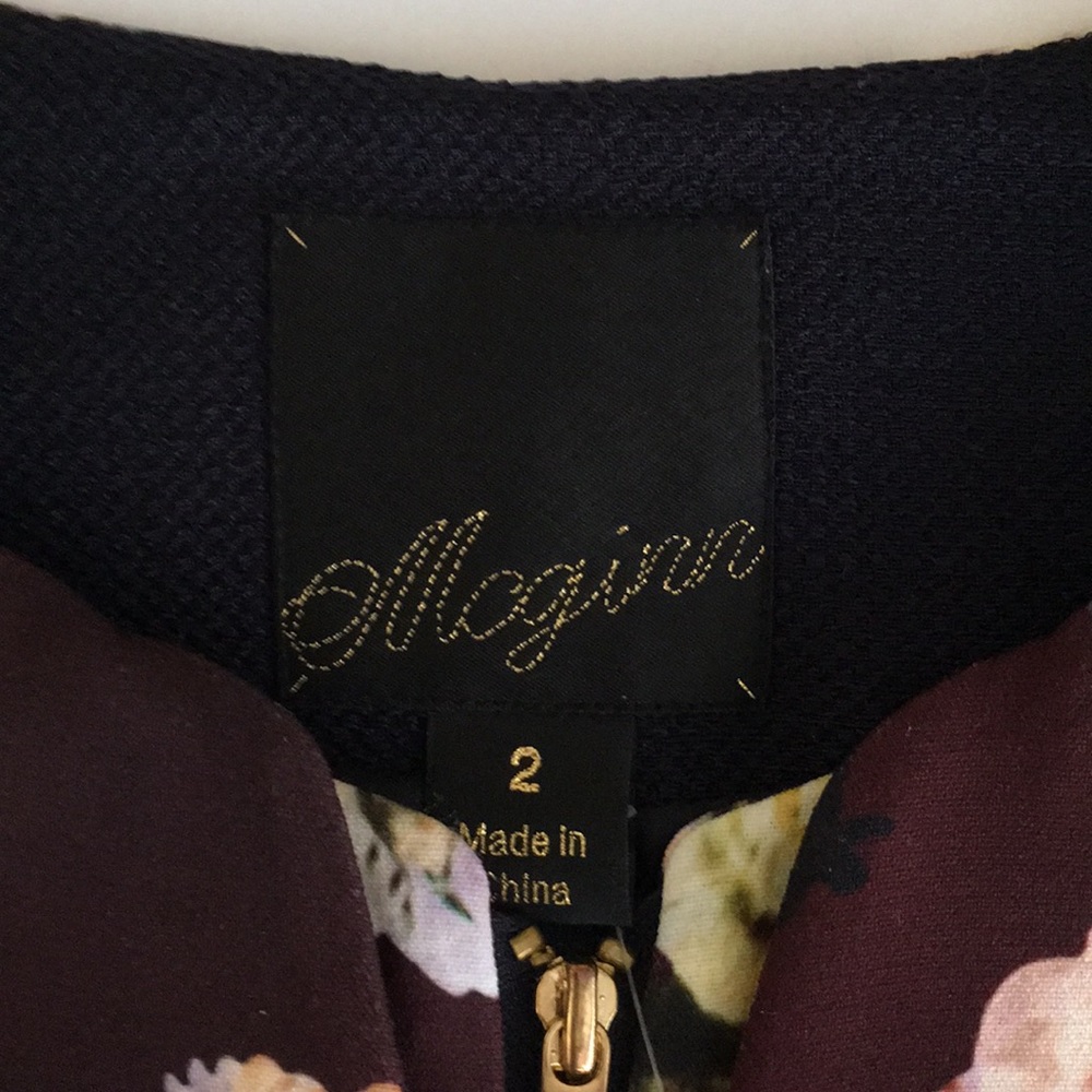 Nordstrom McGinn Floral Dress 2 NWT - Picture 4 of 5